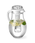 Carafă pentru suc cu tub de gheață integrat, 2.2L, menține băuturile reci la evenimente HORECA.