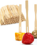 Scobitori bambus 9cm, set 200 bucăți pentru HORECA