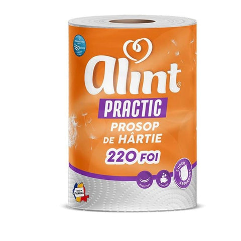 Prosop Monorolă Pufina Alint, 2 Straturi, 220 Foi, 10 role