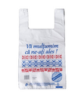 Pungi „Vă Mulțumim”, 40x58 cm, set 100 bucăți, ambalare HORECA