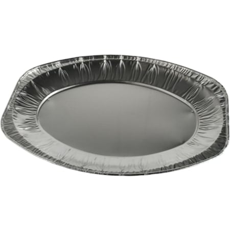 Platou aluminiu de unică folosință, dreptunghiular, 352x240x32 mm