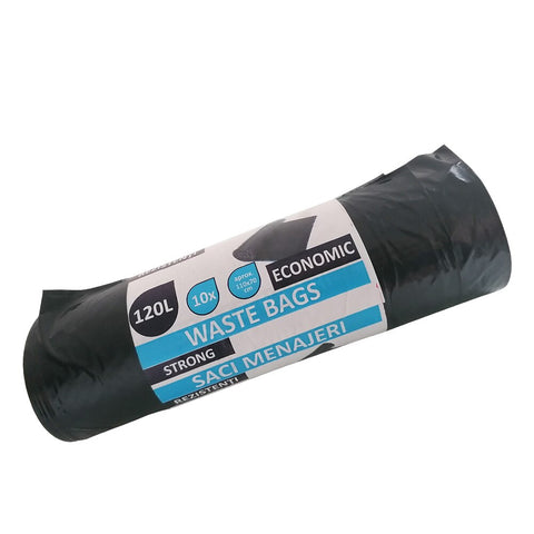 Saci menajeri ARDA 120L, 10 bucăți, LDPE