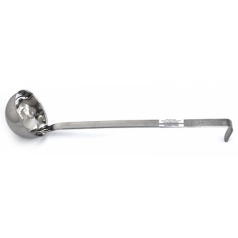 Polonic profesional din inox, diametru cupă 9 cm, grosime material 1.5 mm