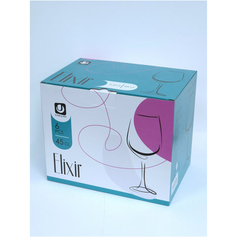 Pahar Elixir 45 cl, sticlă premium, transparent