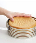 Formă de copt blat din inox non-stick Kapp, 24 cm, pentru patiserii și cofetării.