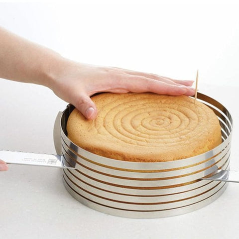 Formă de copt blat din inox non-stick Kapp, 24 cm, pentru patiserii și cofetării.