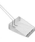Spatulă profesională pentru cartofi prăjiți, esențială pentru manipulare și servire rapidă în HORECA.