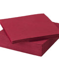 Șervețele de masă 33x33 cm, 2 straturi, culoare Bordeaux, Horeca