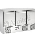 Saladetă frigorifică ventilată GN 1/1 Amitek AK923TV, 1365 × 700 mm