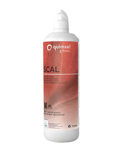 Detergent WC gel SCAL Ecolabel, 750ml, desincrustant