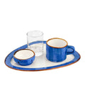 Set pentru servit cafea din porțelan Enigma