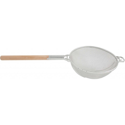 Strecurătoare din inox cu mâner de lemn, Ø 19 cm