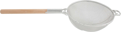 Strecuratoare inox 22cm, maner lemn, HORECA