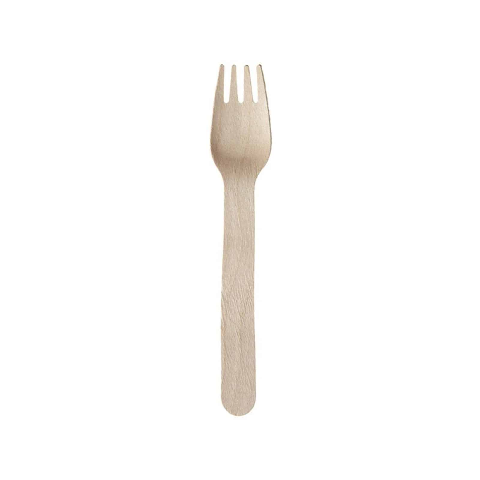 Tacâmuri din lemn - Furculita 16cm, En-gross