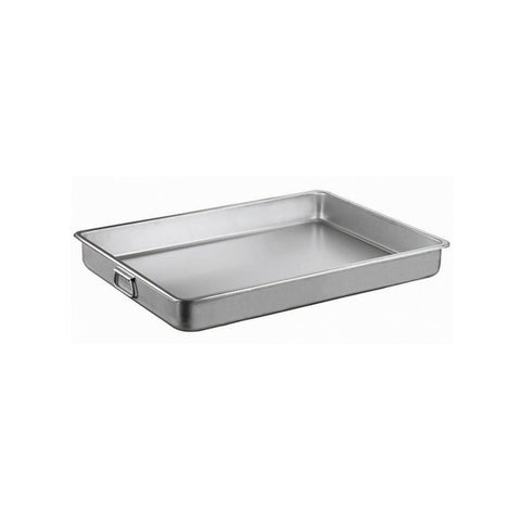 Stainless steel oven tray with handles