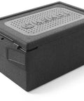 Thermobox profesional Plus GN 1/1 din polipropilenă, pentru transport alimente la temperaturi între -20°C și +110°C.
