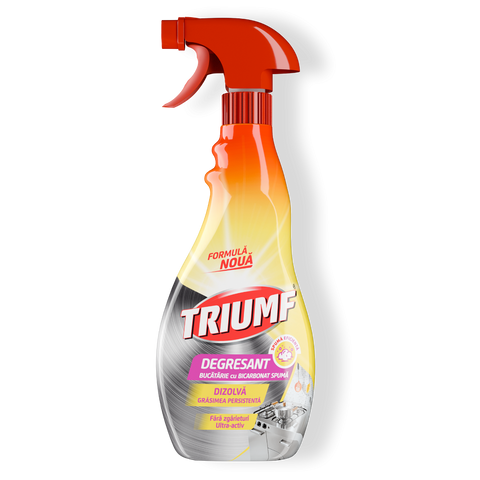 Degresant Triumf Spumă Bicarbonat 500ml, curățare profesională bucătărie