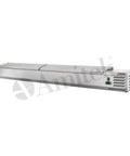 Vitrină frigorifică pentru ingrediente pizza Amitek AK25438L, cu capac, 2500 × 395 mm